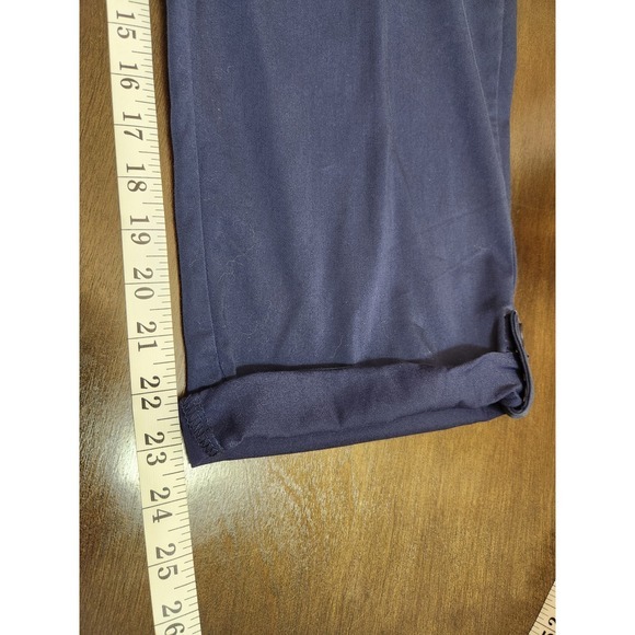 Westport‎ Capri Pants Womens 16W Blue Utility Pockets Cropped Casual - Picture 7 of 7